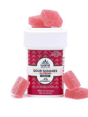 Raspberry Hybrid Sour Gummies UK