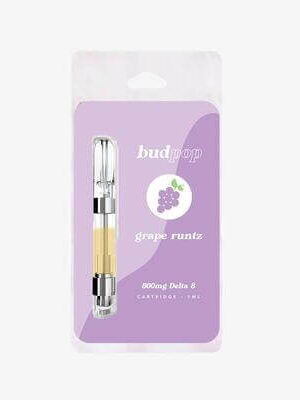 Grape Runtz Delta 8 THC Vape UK By Budpop
